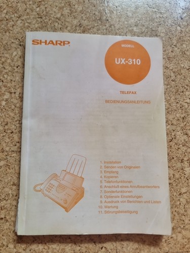 Faxgerät sharp 310 - sharp,